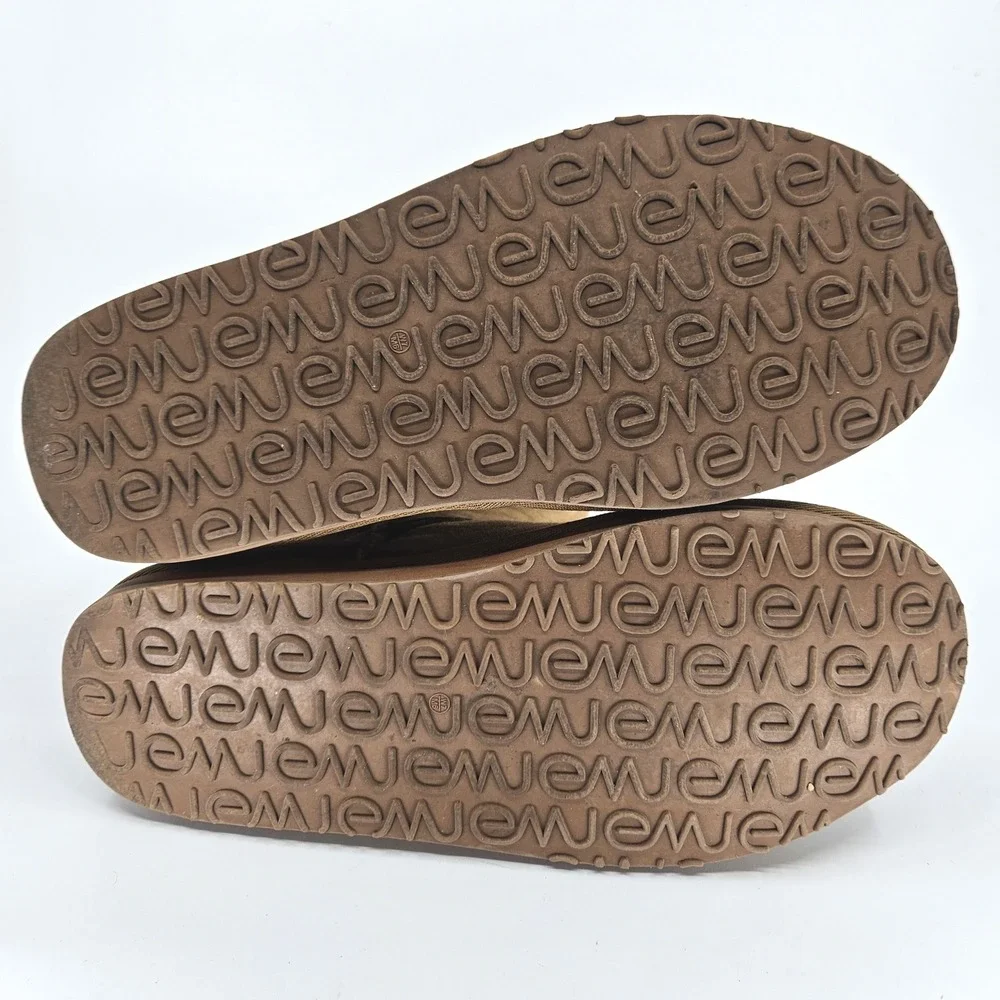 NWTs EMU Australia‎ Stinger Lo Sheepskin Boots Tan Suede Cozy Winter Warm Size 7